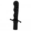 Black Skull Dagger Air Valve Knob | Air Valve Knobs