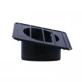 1967-72 Chevy / GMC Truck Defroster Duct - Left Hand Black | Dash / Steering