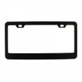 Black Wide Bottom License Frame | License Plate Frames