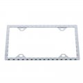 Chrome Diamond License Frame | License Plate Frames