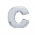 Chrome Letter - C | Letters / Scripts