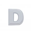 Chrome Letter - D | Letters / Scripts