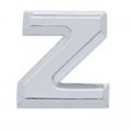 Chrome Letter - Z | Letters / Scripts