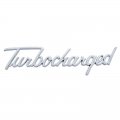 "Turbocharged" Emblem | Moldings / Emblems