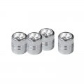 Diamond Valve Caps - Clear | Valve Stem Caps