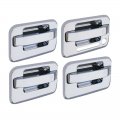 Chrome F150 Door Handle Cover Set 4 Door w/ Keyless Entry | Exterior Door / Window