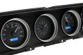 1967 Chevy Impala/CapriceVHX System, Black Alloy Style Face, Blue Display