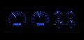 1978-88 Oldsmobile Cutlass VHX System, Black Alloy Style Face, Blue Display