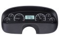 1994-96 Chevy Caprice/Impala SS VHX System, Black Alloy Style Face, White Display