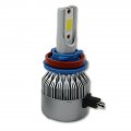 H11 / H8 6000K C6 LED COB 36W 12V 3800 Lumens Headlight Fog Lamp Light Bulb Each