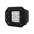 3" LED Square Pod Flush Mount Spot Light Boat Work Truck Grill Bumper Off Road