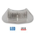 53 54 55 56 Ford Pickup Truck Clear White LED License Plate Light Lamp Bulb Lens