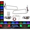 03-06 Chevy Silverado Multi-Color Changing RGB LED Upper Headlight Halo Ring Set
