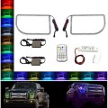 11-16 Ford F-250 Multi-Color Changing LED RGB Lower Headlight Halo Ring M7 Set