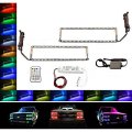 88-98 Chevy GMC Truck Color Changing LED RGB Upper Headlight Halo Rings Pair M7