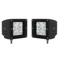 3" LED Square Pod Spot Light ATV Boat Truck Grill Bumper Off Road Pair Fits Jeep