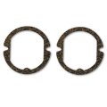 57 1957 Chevy Car Park Parking Turn Signal Light Lamp Lens Gaskets Pad Pair