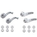 GMC Truck Inside Interior Aluminum Billet Door Handles & Window Knob Cranks Set