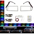 07-13 Chevy Silverado Multi-Color Changing LED RGB Fog Light Halo Ring M7 Set