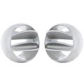 67-72 Chevy Truck Chrome A/C Air Conditioning Heat Dash Outlet Vent Ball Pair