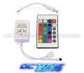 24 Key 16 Color IR Remote Control Controller SMD RGB LED Strip 12V 1-Head Flat