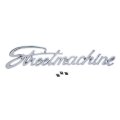 Chrome "Streetmachine" Emblem Script Universal Fit Show Car Truck Hot Street Rod