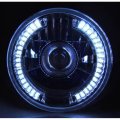 7" Crystal Clear Projector Halogen White LED Halo Headlight 4 Harley Motorcycle
