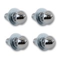 47-72 Chevy GMC Pickup Truck Front Rear Bumper Chrome Bolt Nut Washer Set of 4