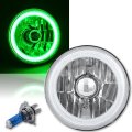 5-3/4 Motorcycle Green COB SMD LED Halo Halogen H4 Light Bulb Headlight Headlamp