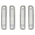 73-80 Chevy Chevrolet GMC Truck Clear Side Marker Light Lamp Lens Trim Set of 4