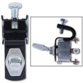 3 Pin On - Off - On Metal Toggle Switch 50 Amp 12 Volts DC w/ Clamp On Mount