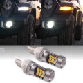 LED Switchback Turn Signal Light Bulbs w/ Resistors For 18-19 Jeep JL Wrangler