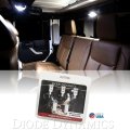 Interior LED License Map Dome Light Stage 2 White Kit For 07-18 Jeep JK Wrangler