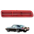 69 1969 Chevy Camaro Red LED Rear Right RH Tail Brake Light Lamp Lens & Trim