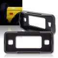 Black Raised Side Marker Aluminum Lamp Lens Bezel PAIR for 1970-77 Ford Bronco