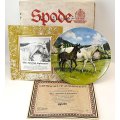 The Austrian Lipizzaner Horse Collector Spode Bradex 4224B Plate Noble Horses