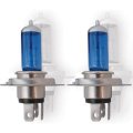 6 Volt Super White Halogen Headlight Headlamp Light Lamp Bulb 55/60W H4 6V Pair