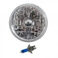 5-3/4" H5006 / H5001 Crystal Metal Headlight Halogen 90/100W Light Bulb Headlamp