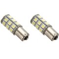 #1156 27SMD White LED 12V Park Parking Back Up Tail Light Turn Signal Lamp Bulbs