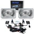 4X6 6000K HID Semi Sealed Beam Stock Glass H4 Headlight Light Bulb Headlamp Pair