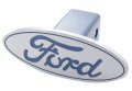 Ford Pick-Up Truck Billet Aluminum Blue Oval Logo Trailer Hitch Receiver Cover