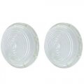 1942-1947 Ford Pickup Truck / 47-48 Car Clear Park Light Lamp Plastic Lens Pair