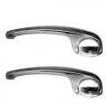 47-66 Chevy & GMC Truck Chrome Interior Inside Door Handles Pair Chevrolet