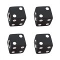 Dice Valve Caps - Black w/ White Dots | Valve Stem Caps