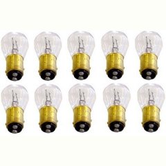 Stock Tail Light Rear Brake Stop Turn Signal Lamps Bulbs Box Of 10 12V Octane Lighting