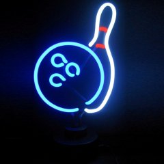 BOWLING NEON SCULPTURE