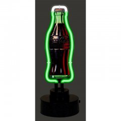 COCA-COLA VINTAGE BOTTLE NEON SCULPTURE