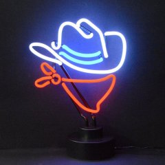 COWBOY NEON SCULPTURE