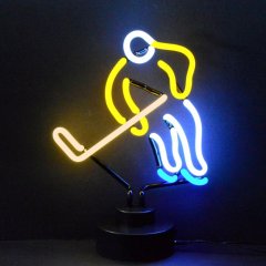 HOCKEY NEON SCULPTURE