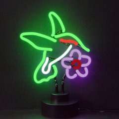 HUMMINGBIRD NEON SCULPTURE